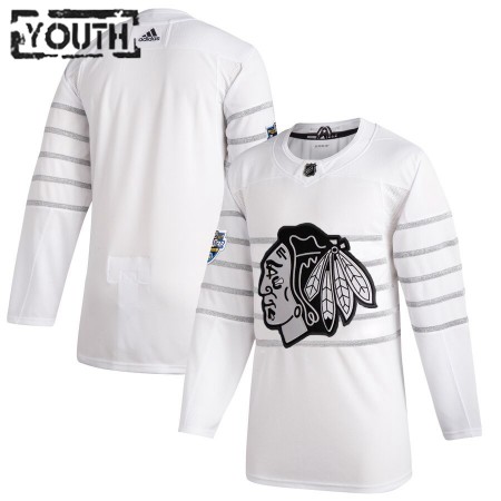 Chicago Blackhawks Dresy Blank Bílá Adidas 2020 NHL All-Star Authentic - Dětské Chicago Blackhawks Dresy Blank Bílá Adidas 2020 NHL All-Star Authentic - Dětské